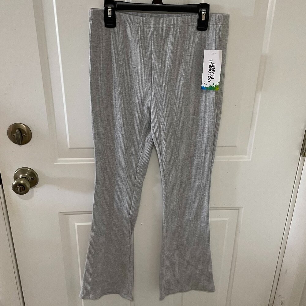 Colorful Planet - Gray Flare Legging - NWT - Girls XL(14/16)